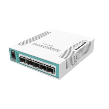 MikroTik CRS106-1C-5S: L3 Switch, 1x 1Gbps, 6xSFP, Desktop, OS-Level5 MikroTik CRS106-1C-5S: L3 Switch, 1x 1Gbps, 6xSFP, Desktop, OS-Level5
