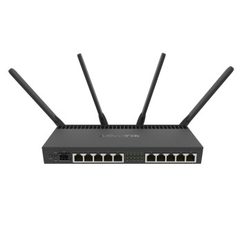 MikroTik RB4011iGS+5HacQ2HnD-IN:WLAN-Router, 10x1Gbps 1x SFP+, 4x1.4Ghz, 1GB,4x4 WLAN-AC