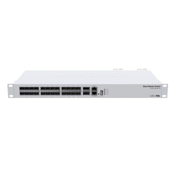 MikroTik CRS326-24S+2Q+RM: L3 Smart Switch, 19 Rack, 24x SFP+, 2xQSFP+ 40Gbps, OS L5 MikroTik CRS326-24S+2Q+RM: L3 Smart Switch, 19 Rack, 24x SFP+, 2xQSFP+ 40Gbps, OS L5