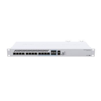 MikroTik CRS312-4C+8XG-RM: CloudCore Router, 8 x1/2.5/5/10Gbps, 4xSFP+LAN 10Gbps Combo MikroTik CRS312-4C+8XG-RM: CloudCore Router, 8 x1/2.5/5/10Gbps, 4xSFP+LAN 10Gbps Combo