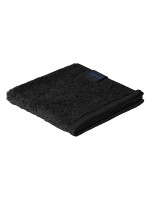 Mimo Seiftuch Sea 30x30cm Black, 65%Baumwolle/35%Rec.Polyester, 500g/m2