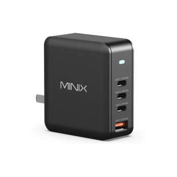 Minix NEO P165 Ladegerät, 3x UBS-C, 1x USB-A, AC 100-240V, 165W Minix NEO P165 Ladegerät, 3x UBS-C, 1x USB-A, AC 100-240V, 165W