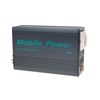 Mobile Power KV-500 Converter 12VDC to 230VAC, 500W, for vehicle, for terminal block Mobile Power KV-500 Converter 12VDC to 230VAC, 500W, for vehicle, for terminal block