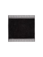 Möve Seiftuch Brooklyn, 30x30cm, black
