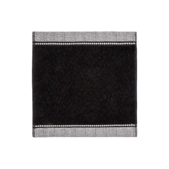 Möve Seiftuch Brooklyn, 30x30cm, black Möve Seiftuch Brooklyn, 30x30cm, black