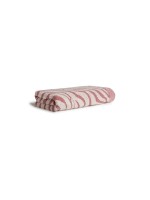 Möve Serviette de douche Safari Spirit Zèbre 67 x 140 cm, Nature/Rouge
