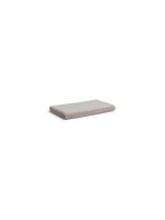 Möve Serviette de sauna Soft Silence Uni 80 x 180 cm, Gris