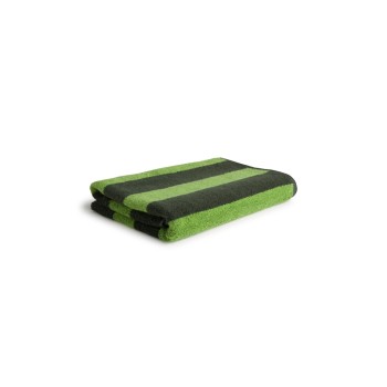 Möve Duschtuch SUWU Blockstr. Doublef., 80 x 150 cm, Cypress/Peridot