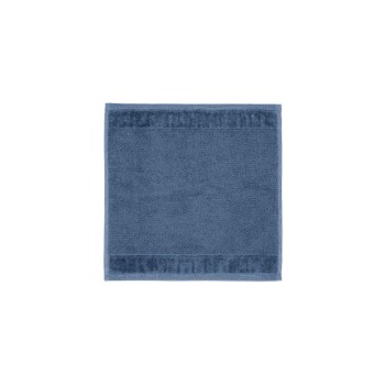 Möve Seiftuch Bamboo Luxe Uni, 30 x 30 cm, Steelblue