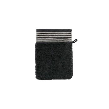 Möve Gant de toilette Wellness 15 x 20 cm, Gris foncé Möve Gant de toilette Wellness 15 x 20 cm, Gris foncé