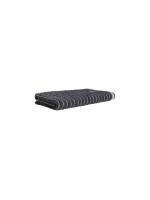 Möve Saunatuch Wellness Uni Welle, 80 x 200, Dark Grey
