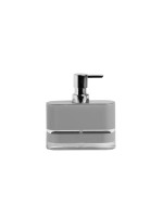 Möve Seifenspender Line, 213 ml, grey