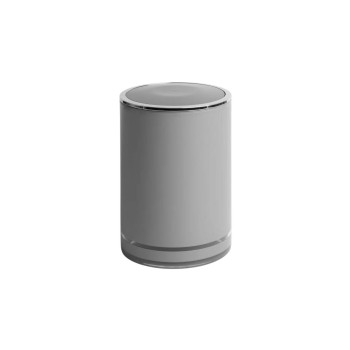 Möve Kosmetikeimer Line, 5 Liter, grey