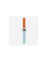 MOFT Bracelet pour Apple Watch Silicone Wake Orange Swell Blue