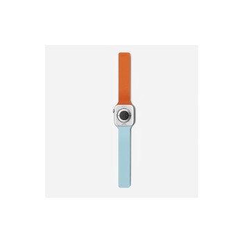 MOFT Bracelet pour Apple Watch Silicone Wake Orange Swell Blue MOFT Bracelet pour Apple Watch Silicone Wake Orange Swell Blue