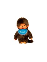 Monchhichi Animal en peluche Classic Boy Blue 20 cm