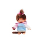 Monchhichi Animal en peluche Tie & Dye Hoodie Girl 20 cm