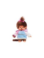 Monchhichi Animal en peluche Tie & Dye Hoodie Girl 20 cm