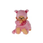 Monchhichi Animal en peluche Pink Sakura Girl 80 cm