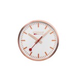 Mondaine Horloge murale Quartz Ø 25 cm, Cuivre/Blanc
