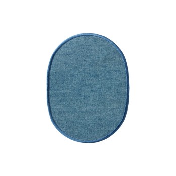 Monoquick Flickstoff, Jeansflick oval hell 2 St.