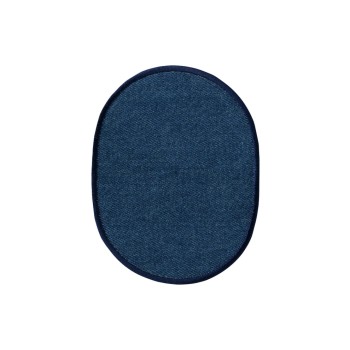 Monoquick Flickstoff, Jeansflick oval mittelblau 2 St.
