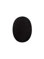 Mono-Quick Matériel de mise à jour Ovale 8.5 x 11.2 cm Noir, 2 pièces