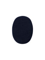 Mono-Quick Patch en corde ovale 8.5 x 11.2 cm Marine, 2 pièces