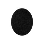 Mono-Quick Matériel de mise à jour Laine de laine 10 x 8 cm, noir