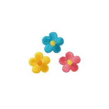 Monoquick Aufbügelbild Midi, 3Blüten assort. Monoquick Aufbügelbild Midi, 3Blüten assort.