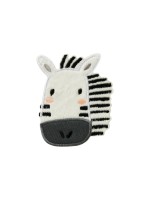 Monoquick Aufbügelbild Basic, Zebra - Kopf