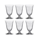 Montana Wasserglas Avalon 280ml, 6er Set, D: 9cm, H: 14cm