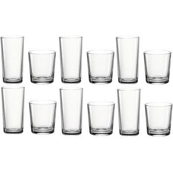 Montana Trinkglas-Set 12teilig Scandia, 12er Set mit 2 Grössen à 6 Stück Montana Trinkglas-Set 12teilig Scandia, 12er Set mit 2 Grössen à 6 Stück