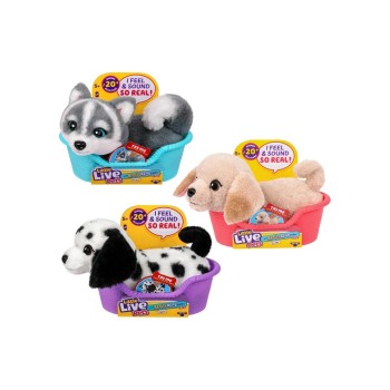 moose Peluche fonctionnelle My Really Real Chiots Mini moose Peluche fonctionnelle My Really Real Chiots Mini