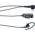 Motorola Tarnmicrophone and Ohrhörer/FBI, 2-cable, black  for XT400 Serie