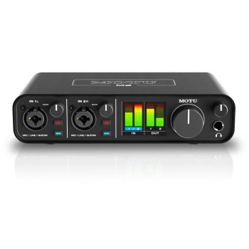 Motu M2, 2x2 USB-C Audiointerface Motu M2, 2x2 USB-C Audiointerface