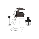 Moulinex Batteur Powermix Silence Brun foncé
