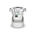 Moulinex Robot ménager i-Companion Touch XL Argenté/Blanc