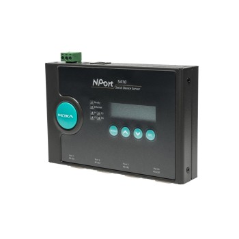 MOXA NPort 5410, LAN RS232 Server, 4 Port,, Serielle Geräteserver mit 4 Port RS232 MOXA NPort 5410, LAN RS232 Server, 4 Port,, Serielle Geräteserver mit 4 Port RS232