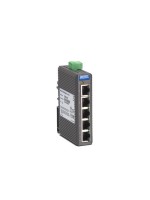Moxa EDS-205: 5 Port Switch 100Mbps, DIN-Rail Montage, -10 bis 60° C, ohne NT