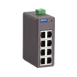 Moxa EDS-208: 8 Port Switch 100Mbps, DIN-Rail Montage, -10 bis 60° C, ohne NT