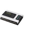 MOXA NPort 6450, Secure Terminal-Server,, LAN, with vier Ports, RS-232/422/485