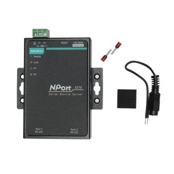 MOXA NPort 5210, LAN RS232 Server, 2 Port,, Serielle Geräteserver mit 2 Port RS232 MOXA NPort 5210, LAN RS232 Server, 2 Port,, Serielle Geräteserver mit 2 Port RS232