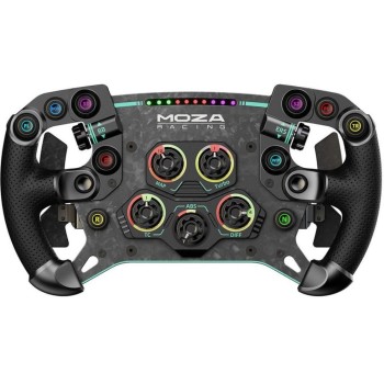 MOZA Racing Volant Racing GS V2P Pele-Microfibra RS056 MOZA Racing Volant Racing GS V2P Pele-Microfibra RS056