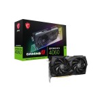 MSI RTX4060 Gaming X 8GB, GeForce RTX4060, 3x DP, 1x HDMI