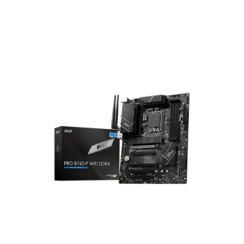 MSI PRO B760-P WIFI DDR4, LGA1700, ATX, Intel B760, 4x DDR4, PCI-E 4.0, HDMI, DP MSI PRO B760-P WIFI DDR4, LGA1700, ATX, Intel B760, 4x DDR4, PCI-E 4.0, HDMI, DP