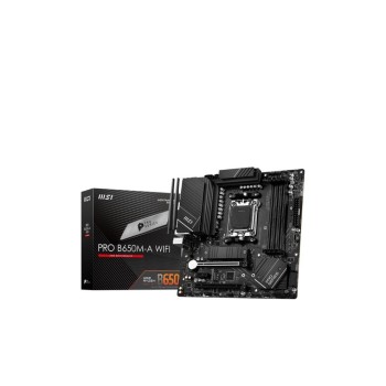 MSI PRO B650M-A WIFI, AM5, mATX, AMD B650, 4x DDR5, PCI-E 4.0, HDMI, DP MSI PRO B650M-A WIFI, AM5, mATX, AMD B650, 4x DDR5, PCI-E 4.0, HDMI, DP