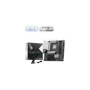 MSI PRO B860M-A WIFI, LG1851, mATX, Intel B860, 4x DDR5, PCIe 5.0, HDMI, DP MSI PRO B860M-A WIFI, LG1851, mATX, Intel B860, 4x DDR5, PCIe 5.0, HDMI, DP