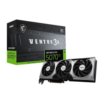 MSI RTX5070 Ti Ventus 3X OC 16GB, GeForce RTX5070Ti, 3x DP, 1x HDMI MSI RTX5070 Ti Ventus 3X OC 16GB, GeForce RTX5070Ti, 3x DP, 1x HDMI