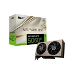 MSI Carte graphique GeForce RTX5060 Ti, GDDR7, 8 GB Blanc